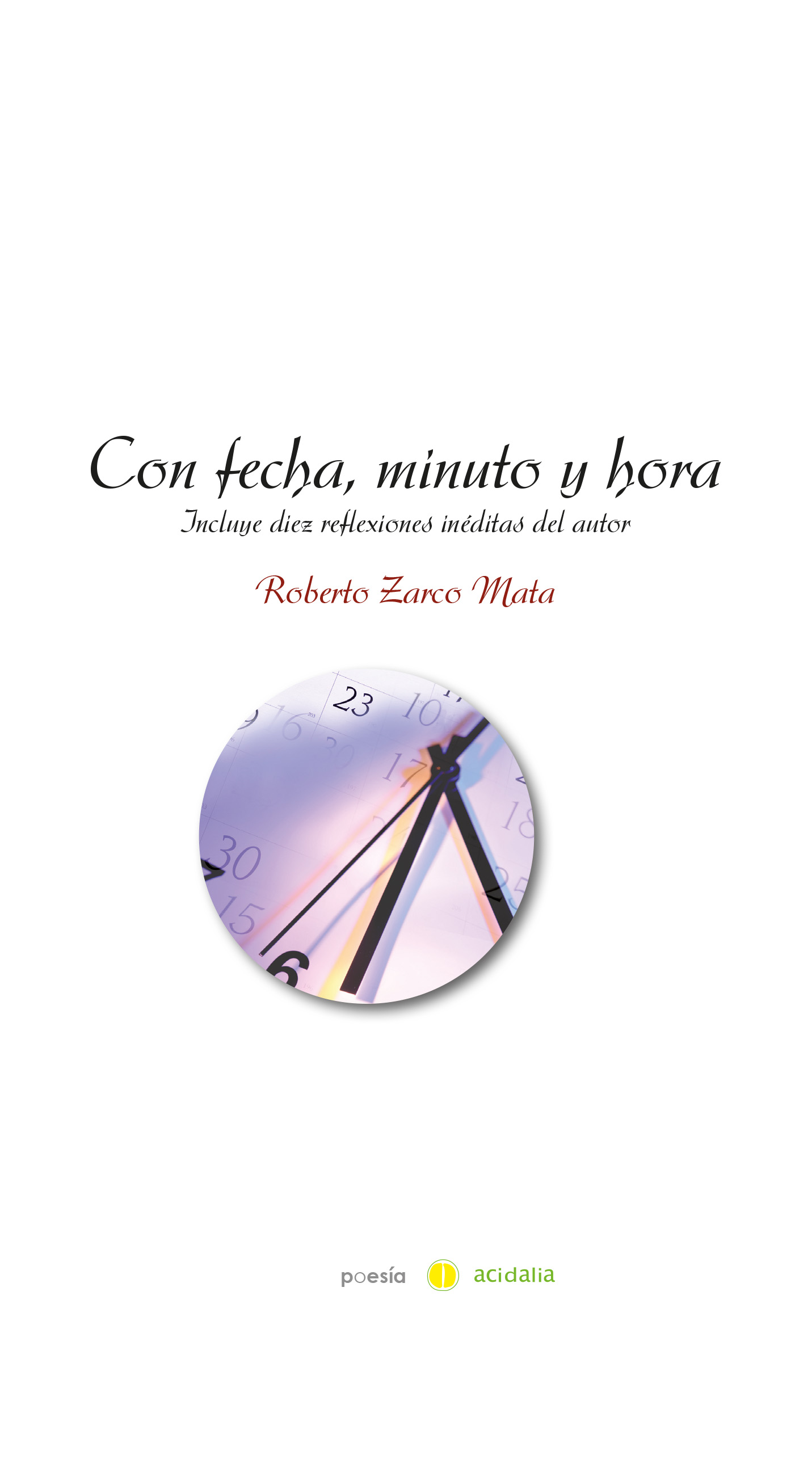 Con fecha, minuto y hora